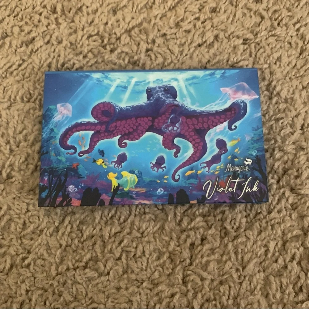 Menagerie Cosmetics Violet Ink Eyeshadow Palette